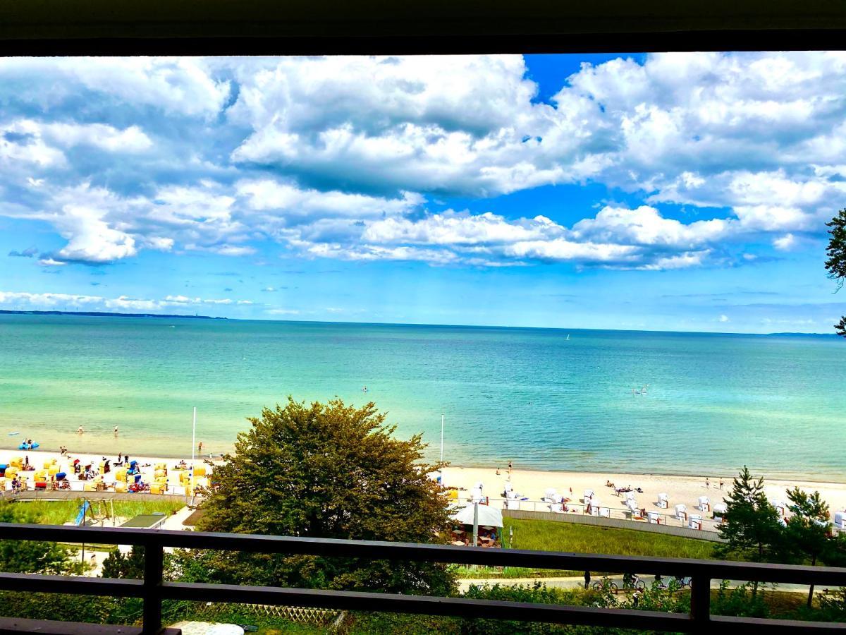 Studio Mit Panorama-Meerblick Und Direkter Strandlage In Scharbeutz Eksteriør bilde