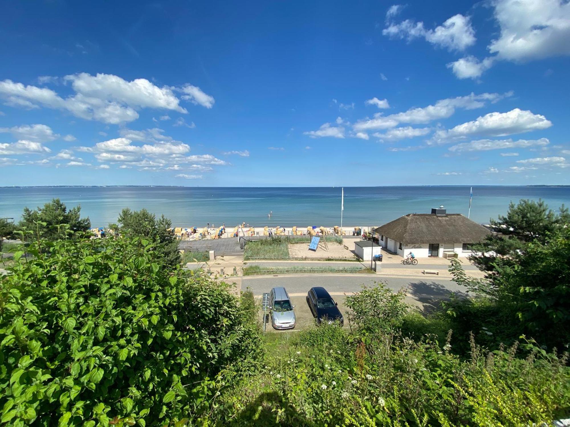 Studio Mit Panorama-Meerblick Und Direkter Strandlage In Scharbeutz Eksteriør bilde